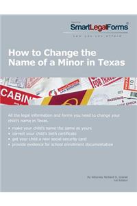 How to Change the Name of a Minor in Texas