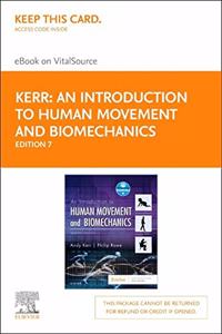 Introduction to Human Movement and Biomechanics - Elsevier eBook on Vitalsource (Retail Access Card)