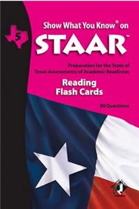 Swyk on Staar Reading Flash Cards Gr 5