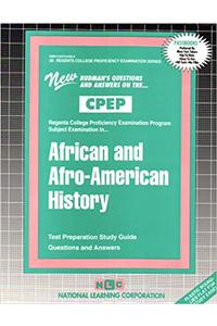 African and Afro-American History