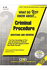 CRIMINAL PROCEDURE