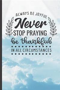 Always Be Joyful