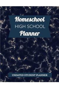 Homeschool High School Student Planner