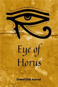 Eye Of Horus Dotted Grid Journal