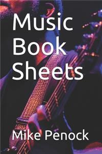 Music Book Sheets