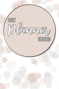 Daily Planner Undated