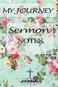 My Journey Sermon Notes Journal