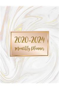 2020-2024 Monthly Planner
