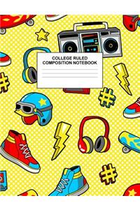 College Ruled Composition Notebook