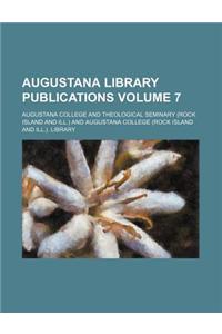 Augustana Library Publications Volume 7