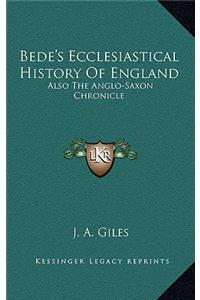 Bede's Ecclesiastical History Of England