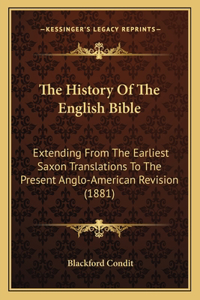 History Of The English Bible