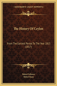 The History Of Ceylon