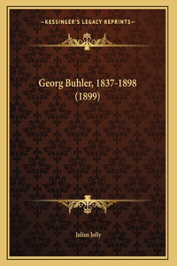 Georg Buhler, 1837-1898 (1899)