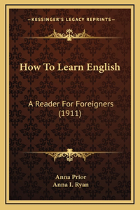 How To Learn English