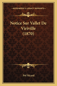 Notice Sur Vallet De Viriville (1870)