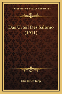 Das Urteil Des Salomo (1911)
