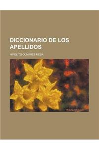 Diccionario de Los Apellidos