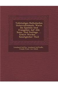Vollst Ndiges Katholisches Unterrichtsbuch