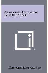 Elementary Education in Rural Areas