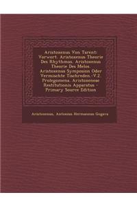 Aristoxenus Von Tarent
