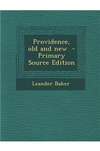 Providence, Old and New