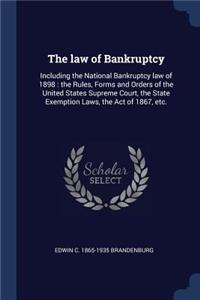 The law of Bankruptcy