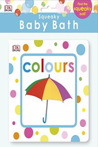 Squeaky Baby Bath Book Colours