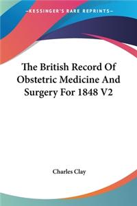 British Record Of Obstetric Medicine And Surgery For 1848 V2