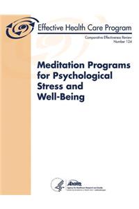 Meditation Programs for Psychological Stress and Well-Being