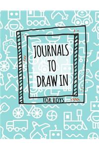 Journals To Draw In For Boys