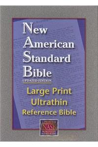 Ultrathin Reference Bible Large Print-NASB