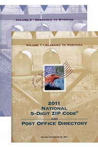 National Zip Code Directory 2011 (2 Volume Set)