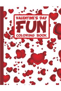 Valentine's Day Fun Coloring Book