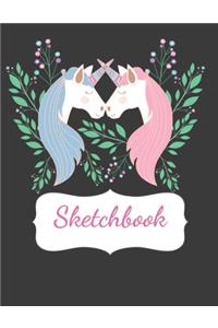 My Cute Unicorn Sketch Book