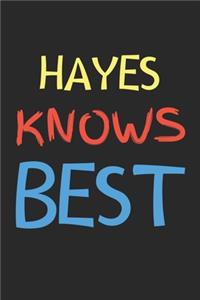 Hayes Knows Best