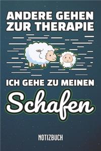 Therapie Schafe Notizbuch
