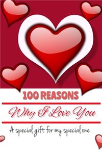 100 reasons why I love you blank book for lovers and couples