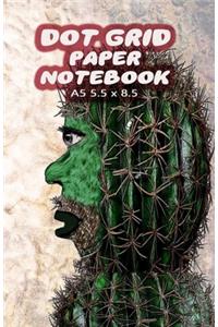 Dot Grid Paper Notebook A5 5.5x8.5