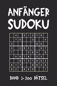 Anfänger Sudoku Band 3 200 Rätsel