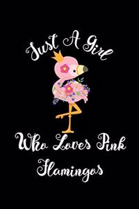 Just A Girl Who Loves Pink Flamingos