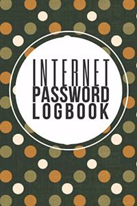 Internet Password Logbook