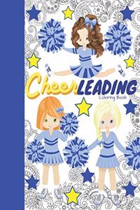 Cheerleading Coloring Book
