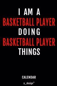 Calendar for Basketball Players / Basketball Player