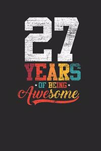 27 Years Of Being Awesome