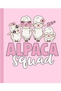 Alpaca Squad Notebook