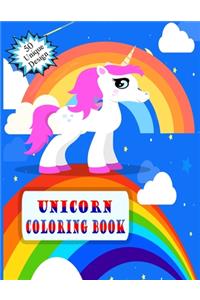 Unicorn coloring book