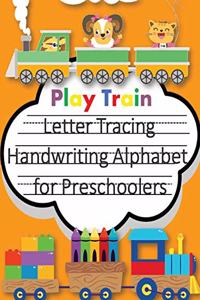 Play Train Letter Tracing Book Handwriting Alphabet for Preschoolers