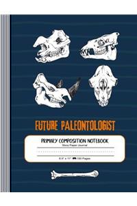 Primary Composition Notebook. Future Paleontologist, Story Paper Journal
