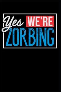 Yes We're Zorbing